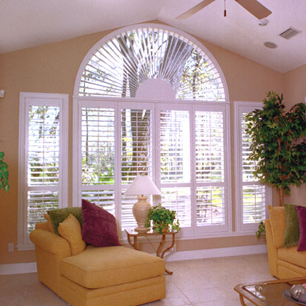 Half circle window shutter Miami